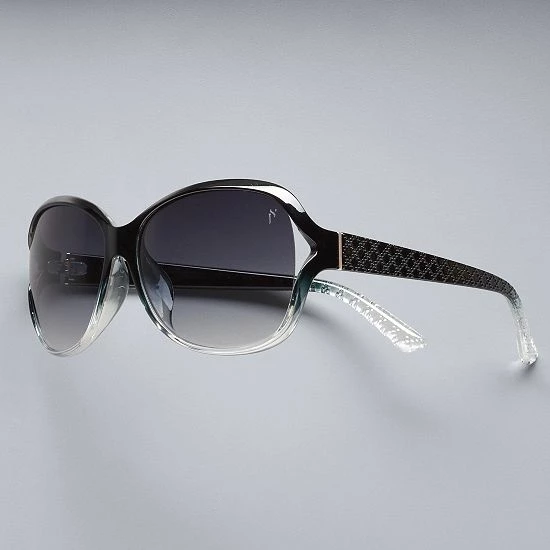 Simply Vera Vera Wang Oversized Square Rascal Glasses Black Smoke 1 Simply Vera Vera Wang Oversized Square Rascal Glasses Black Smoke