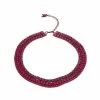 Simply Vera Vera Wang Burgundy Multirow Necklace