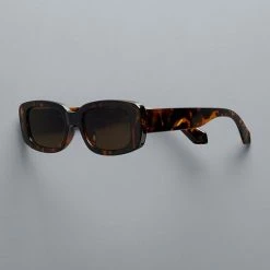 Women's Simply Vera Vera Wang 52mm Aquaria Small Plastic Rectangle Sunglasses Black -Simply Vera Vera Wang STORE unnamed file 2523