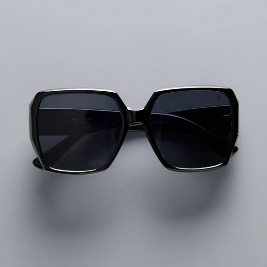 Women's Simply Vera Vera Wang Halsey Large Plastic Oversized Square Sunglasses 2 Women's Simply Vera Vera Wang Halsey Large Plastic Oversized Square Sunglasses - Image 2
