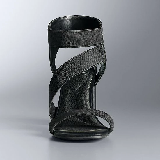 Simply Vera Vera Wang Cavatappi Women's Heeled Dress Sandals 4 Simply Vera Vera Wang Cavatappi Women's Heeled Dress Sandals - Image 4