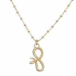 Simply Vera Vera Wang Snake Pendant Necklace