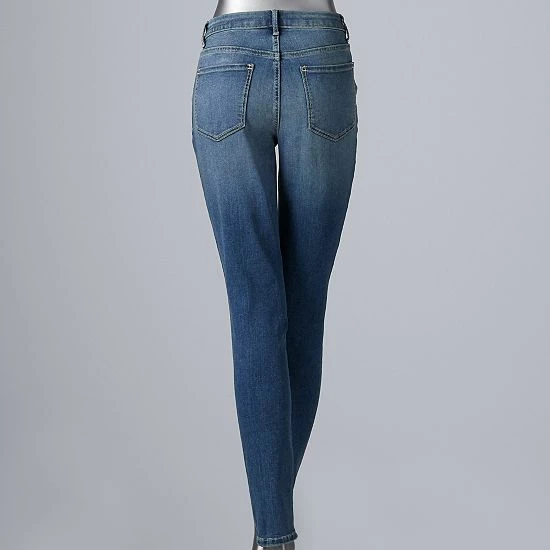 Women's Simply Vera Vera Wang Power Stretch Core Skinny Jeans Denver 2 Women's Simply Vera Vera Wang Power Stretch Core Skinny Jeans Denver - Image 2
