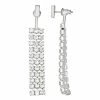 Simply Vera Vera Wang Simulated Crystal Front-Back Waterfall Drop Earrings