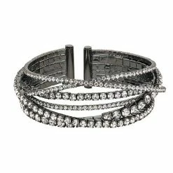 Simply Vera Vera Wang Rhinestone Bangle Bracelet