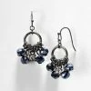 Simply Vera Vera Wang Bead Hoop Drop Earrings