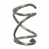 Simply Vera Vera Wang Snake Wrap Ring Jet Tone