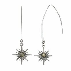 Simply Vera Vera Wang Starburst Threader Earrings