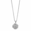 Simply Vera Vera Wang Sterling Silver Diamond Accent Knot Pendant Necklace