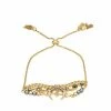 Simply Vera Vera Wang 3 Row Moon Slider Stretch Bracelet