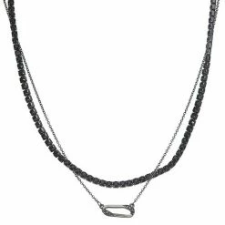 Simply Vera Vera Wang Collar Pendant Link Necklace