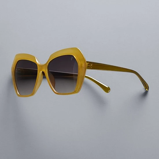 Women's Simply Vera Vera Wang Monika Geo Square Sunglasses Tortoise 3 Women's Simply Vera Vera Wang Monika Geo Square Sunglasses Tortoise - Image 3