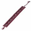 Simply Vera Vera Wang Burgundy Multirow Bracelet