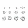 Simply Vera Vera Wang Simulated Crystal Stud Earring Set