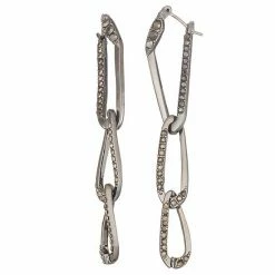 Simply Vera Vera Wang Click It Linear Drop Earrings