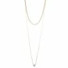 Simply Vera Vera Wang Omega 2 Row Pendant Necklace