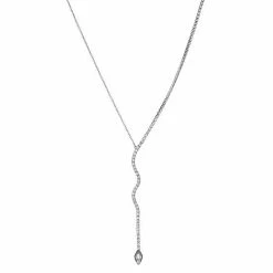 Simply Vera Vera Wang Wavy Snake Y Necklace
