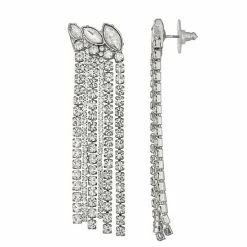 Simply Vera Vera Wang Post Stone Chandelier Drop Earrings