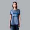 Women's Simply Vera Vera Wang Pink Floyd Tranquility Graphic Band Tee