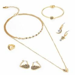 Simply Vera Vera Wang Gold Tone Broken Heart Ring -Simply Vera Vera Wang STORE unnamed file 2846