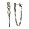 Simply Vera Vera Wang Chain Linear Drop Earrings