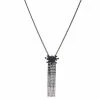 Simply Vera Vera Wang Baguette Chain Pendant Necklace