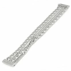 Simply Vera Vera Wang Curb Chain Flex Bracelet