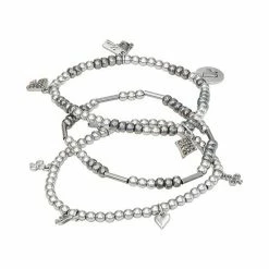 Simply Vera Vera Wang Charm Stretch Bracelet Set Of 3