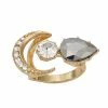 Simply Vera Vera Wang Gold Tone Celestial Ring