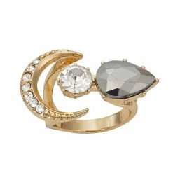 Simply Vera Vera Wang Gold Tone Celestial Ring