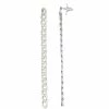 Simply Vera Vera Wang Post Curb Link Linear Earrings