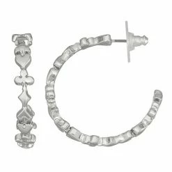 Simply Vera Vera Wang Post Hoop Earrings