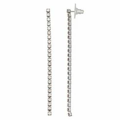 Simply Vera Vera Wang Linear Drop Earrings