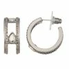Simply Vera Vera Wang Post Hoop Earrings