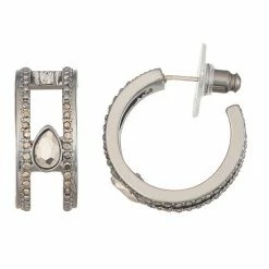 Simply Vera Vera Wang Post Hoop Earrings