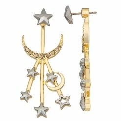 Simply Vera Vera Wang Star Floater Drop Earrings