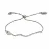 Simply Vera Vera Wang Wavy Slider Bracelet