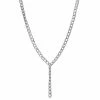 Simply Vera Vera Wang Curb Chain Y Necklace