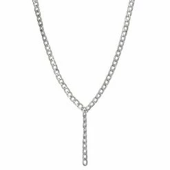 Simply Vera Vera Wang Curb Chain Y Necklace