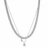 Simply Vera Vera Wang 2 Row Chain Collar Necklace