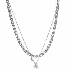 Simply Vera Vera Wang 2 Row Chain Collar Necklace