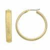 Simply Vera Vera Wang Omega Hoop Earrings