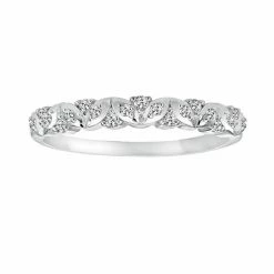 Simply Vera Vera Wang 14k White Gold 1/7-ct. T.W. Diamond Wedding Ring