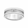 Simply Vera Vera Wang Tungsten Carbide Men's Wedding Band