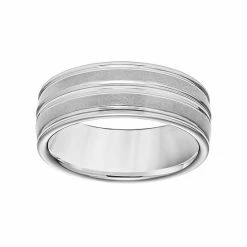 Simply Vera Vera Wang Tungsten Carbide Men's Wedding Band