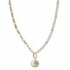 Simply Vera Vera Wang Simply Vera Vera Gold Tone Simulated Pearl Chain Celestial Pendant Necklace
