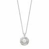 Simply Vera Vera Wang Freshwater Cultured Pearl & Diamond Accent Swirl Pendant