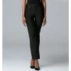 Women's Simply Vera Vera Wang High-Rise Ponte Bootcut Pants Cannonball Heather