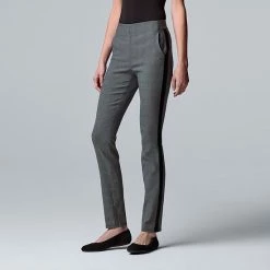 Women's Simply Vera Vera Wang Simply Modern Skinny Pants Vera Black