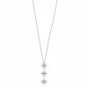 Simply Vera Vera Wang Sterling Silver 1/4 Carat T.W. Diamond 3-Star Pendant Necklace